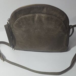 HOBO Moss Green Crossbody Bag